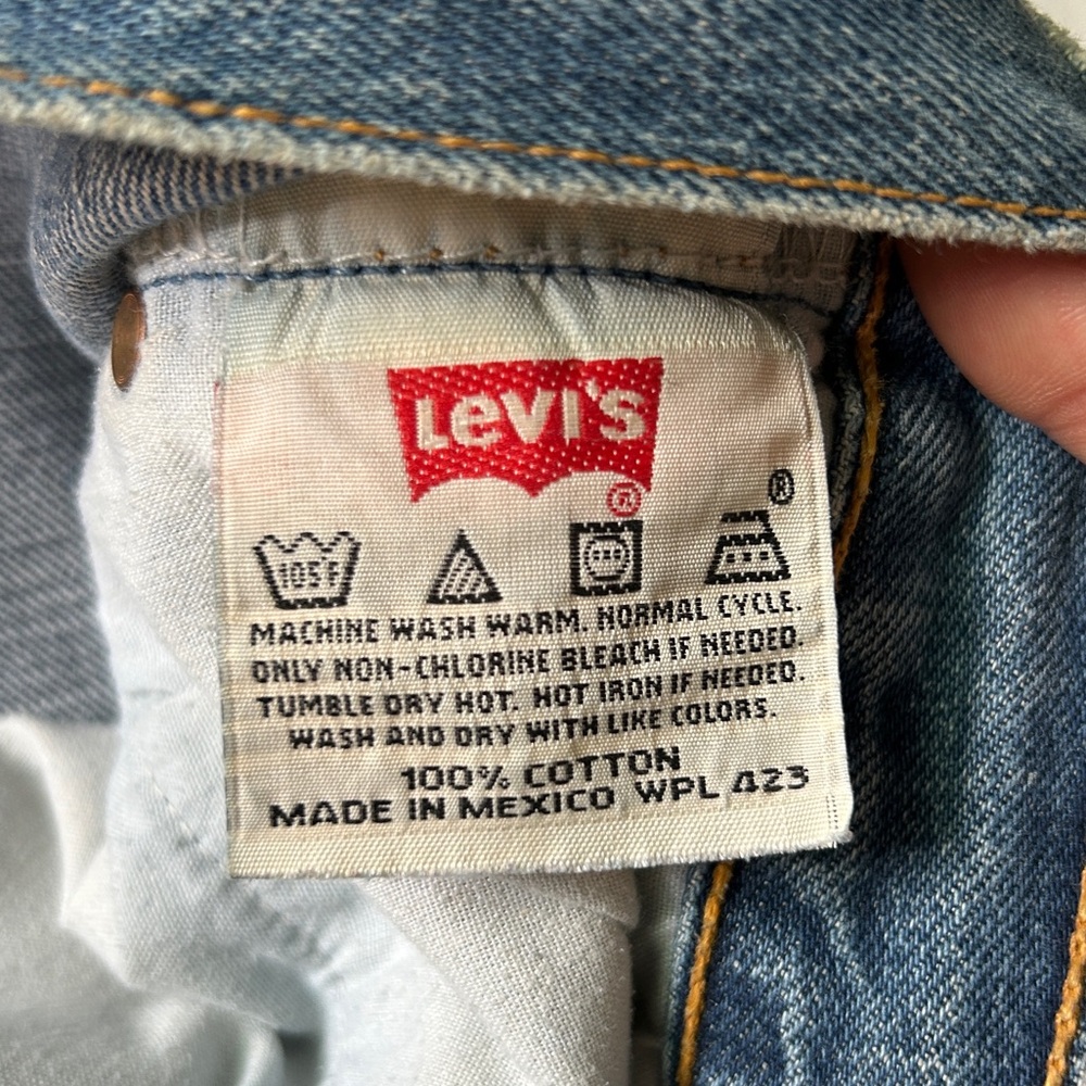 Vintage Levi’s 501’s button down fly size 36x30
